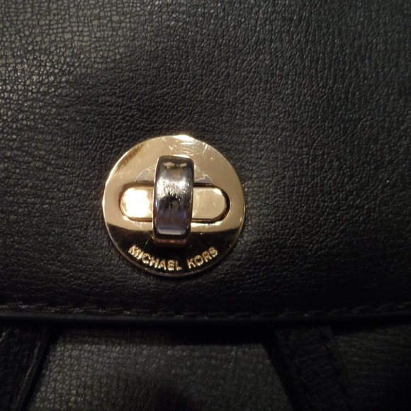 Michael Kors Black Leather Backpack main image 10